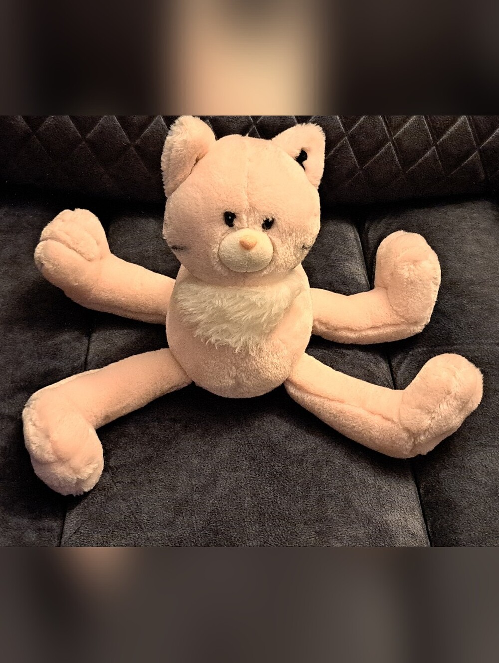 Animal Alley Pink Cat Stuffed Animal Plush Toy